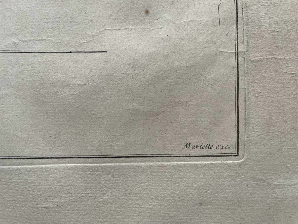 Jean MARIETTE, architecture, gravure XVIIIe-photo-1