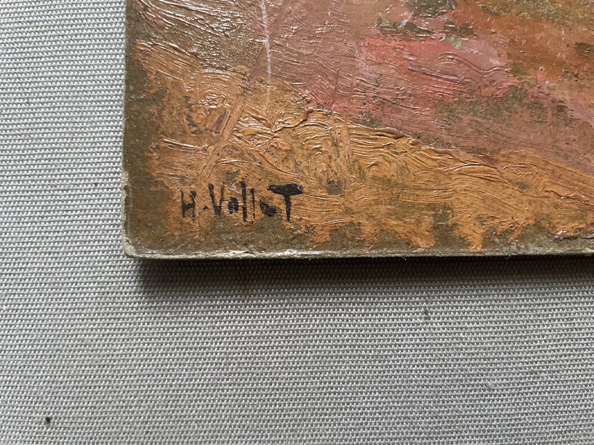 Henry Emile Vollet, Rock In A Landscape-photo-2