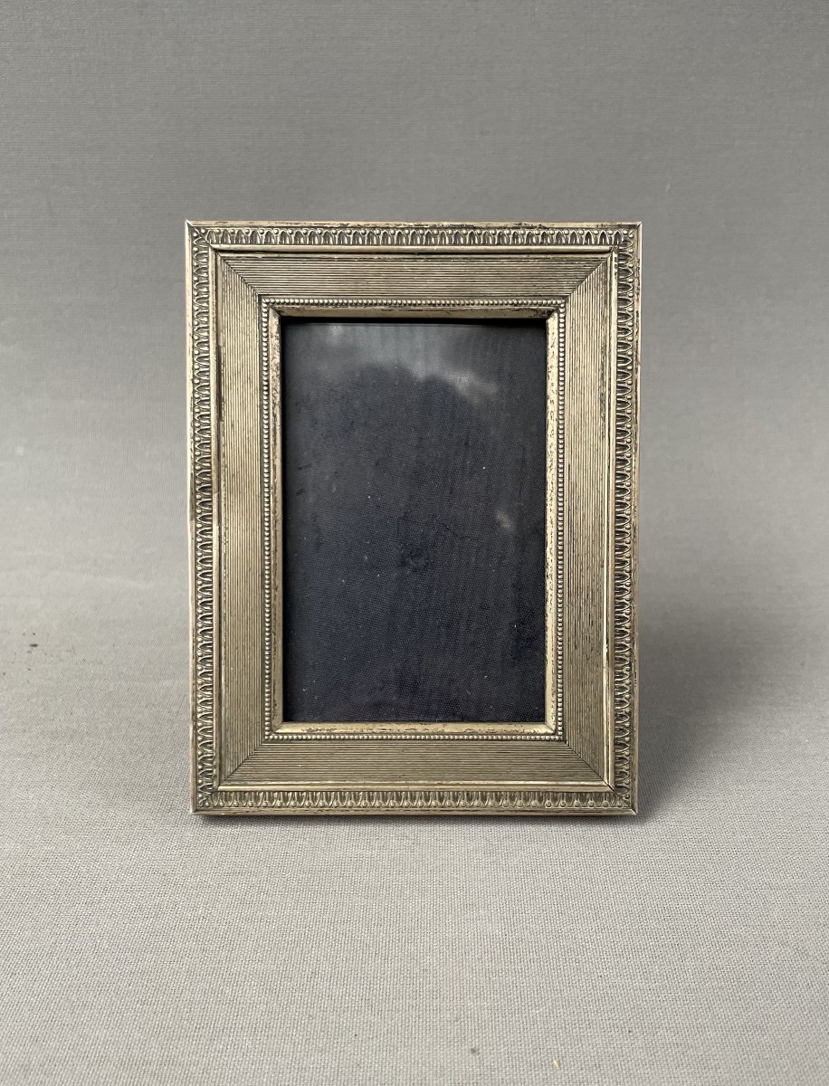 Silver-colored Metal Photo Frame