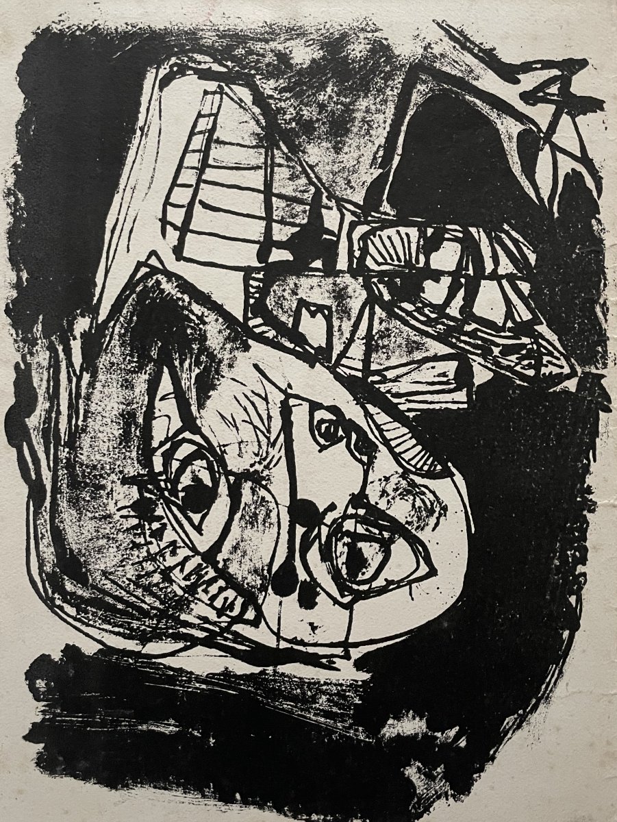 Karel APPEL, lithographie-photo-2