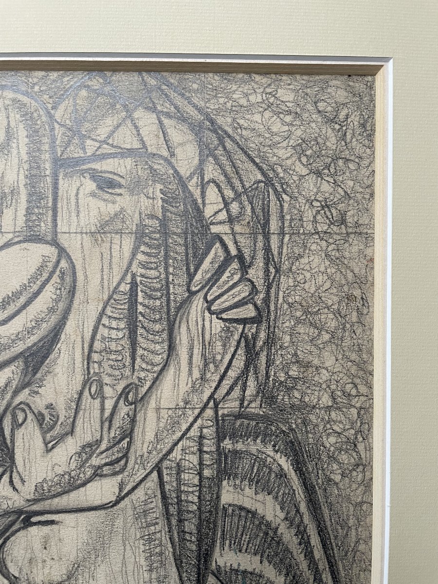 Couple Embraced, Drawing-photo-2