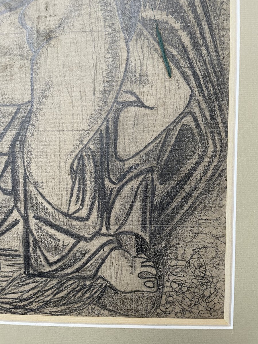 Couple Embraced, Drawing-photo-3