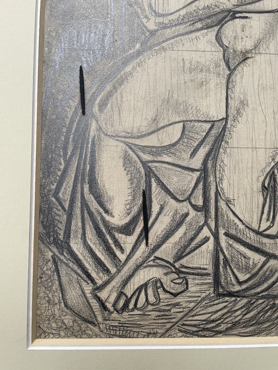 Couple Embraced, Drawing-photo-4
