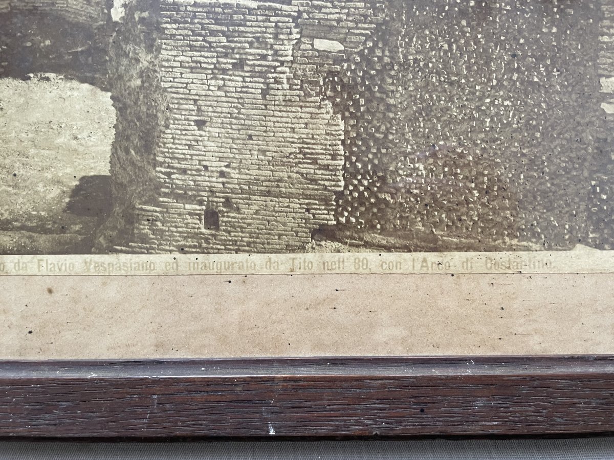 Photographie du Colisée de Rome, vers 1900-photo-3
