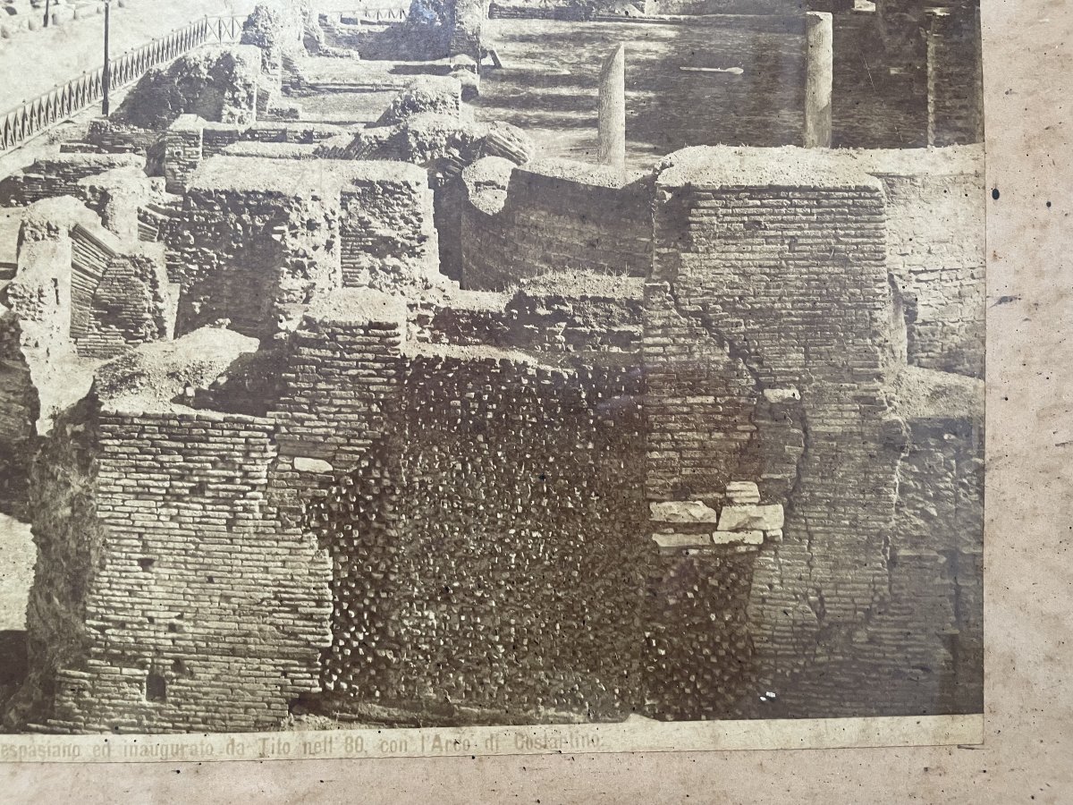 Photographie du Colisée de Rome, vers 1900-photo-2