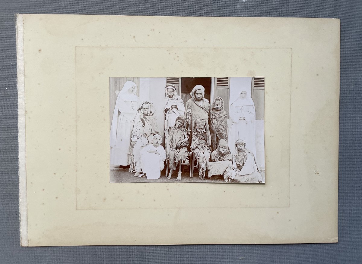 Léproserie, photographie fin XIXe ou début XXe -photo-2