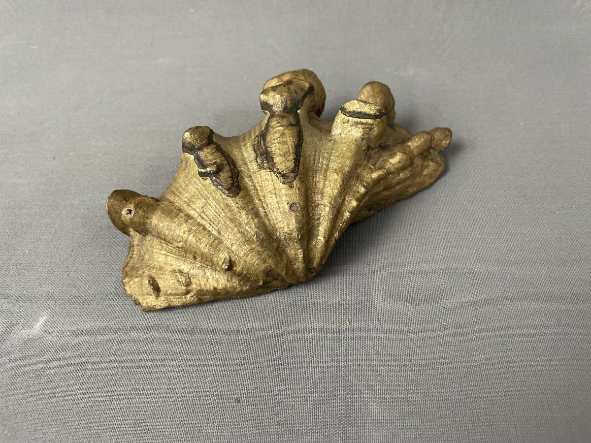 Bronze Shell-shaped Baptismal Font-photo-1