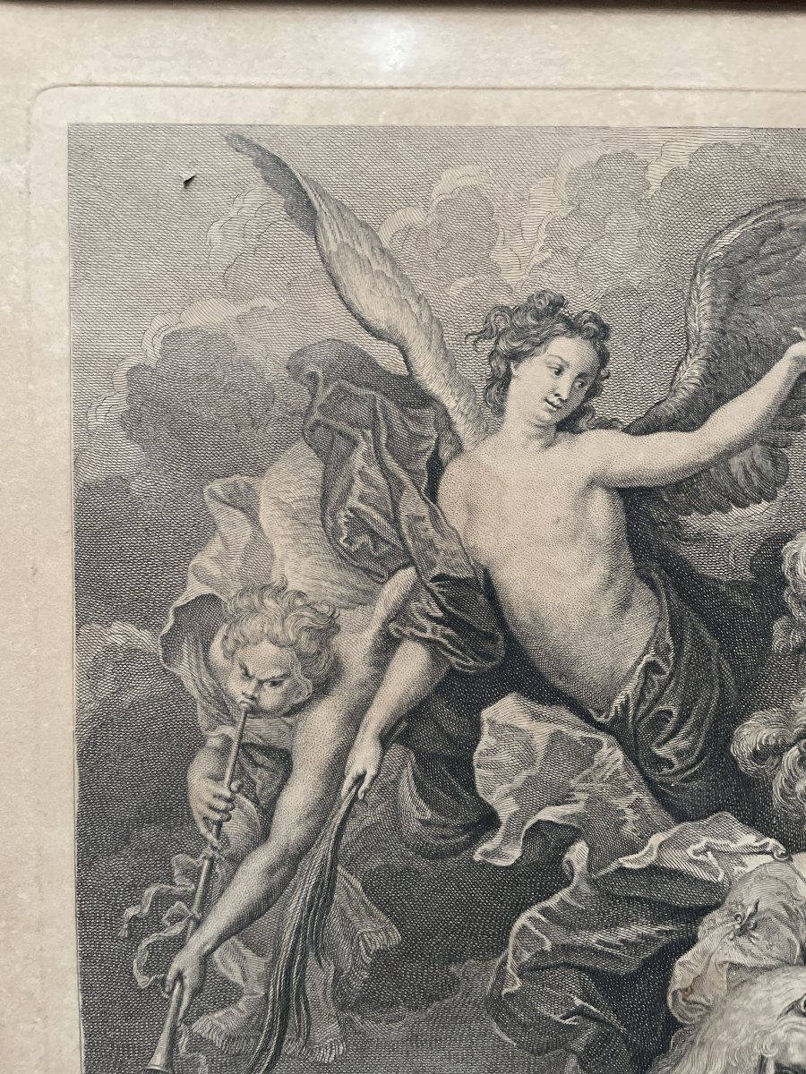 The Queen's Journey To Pont De Cé, An Engraving Based On A Painting By Rubens-photo-3