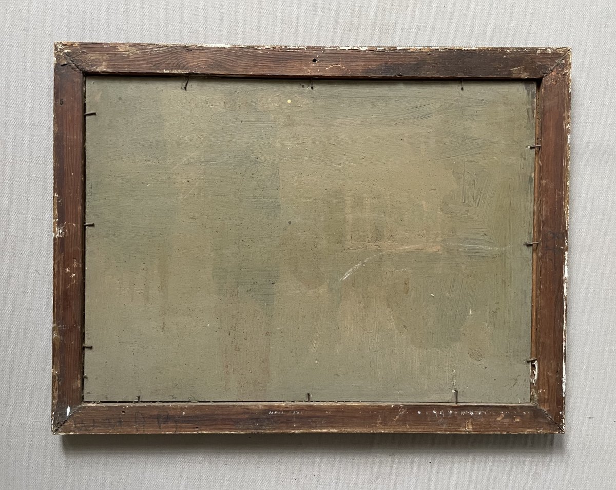 Still Life, Painting Signed By Gustave Fabre, 1942-photo-3
