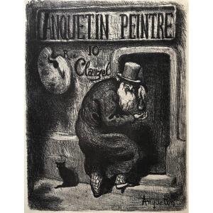 Anquetin Painter 10 Rue Clauzel, Lithograph