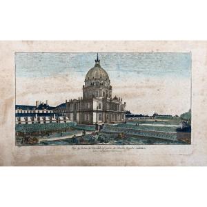 View Of The Dome Of Invalides, 18th Century Optical View