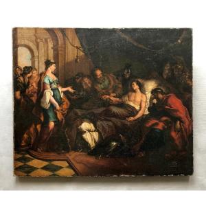 The Disease Of Antiochus, Oil On Canvas, 19th Century Or Before