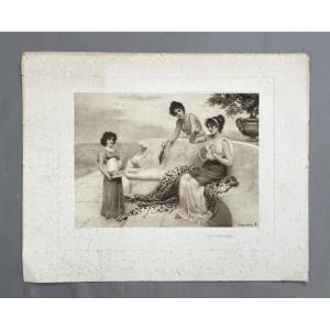 Les Joyaux, Gravure d'Après Herbert Horwitz