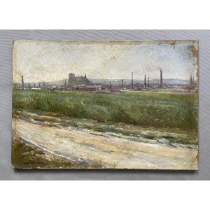 Industrial Landscape, Post-impressionist School