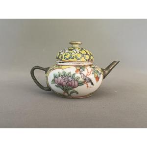 Miniature Porcelain Teapot, China