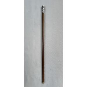 Canne, Asie, pommeau en argent