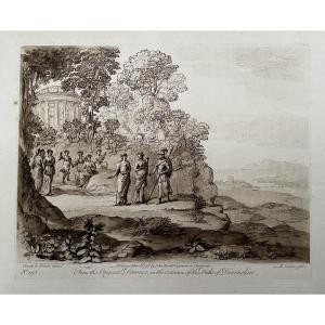 Gravure d'après Le Lorrain