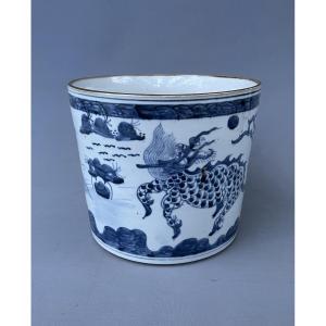 Cache pot, Chine, XIXe