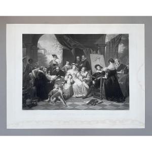 Rubens peignant la femme dite au chapeau de Paille