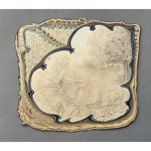 Nymphe, dessin Art Nouveau