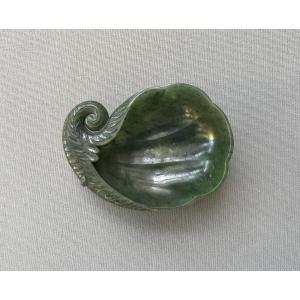Spinach-colored Jade Bowl, China Or Mongolia