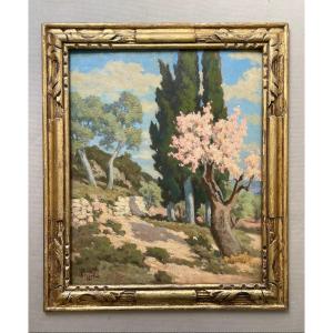 Provence Landscape, Signature To Be Identified
