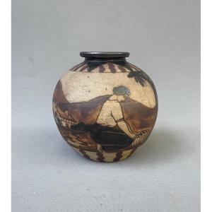 Ciboure Stoneware Vase