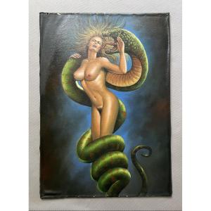 Fantastic Oil On Canvas