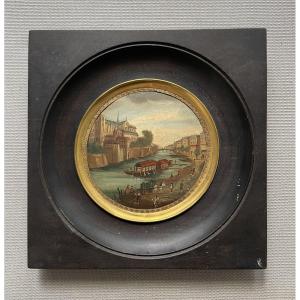 Peinture miniature sur cuivre