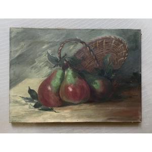 Nature morte aux poires