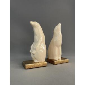 Pair Of Art Deco Bookends