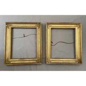 Paire de cadres - 72 x 62 cm