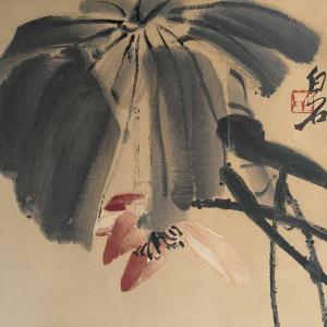 Estampe d'après Qi Baishi