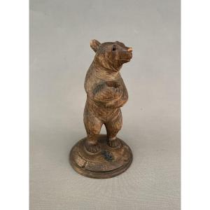 Bear Holding A Pen, Black Forest
