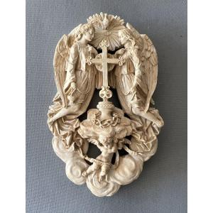 Bas-relief en écume de mer