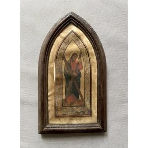 Religious Painting On Vellum