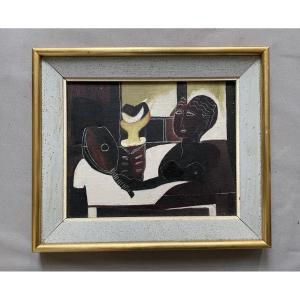 Nature morte dans le goût de Picasso