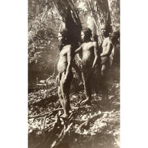 Three Indigenous Men, Vintage Photograph