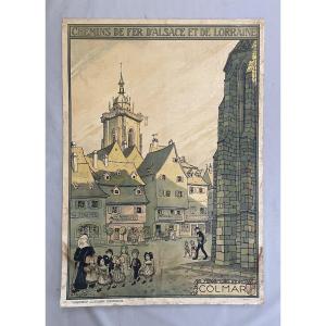 Hansi, Colmar, affiche originale