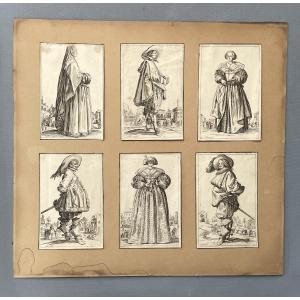 Jacques Callot, 6 Engravings