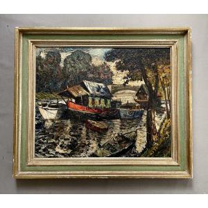 Maurice Vagh Weinmann, Boats On The River