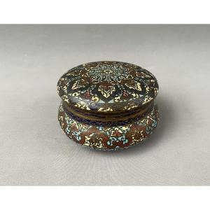 Boite en cloisonné, Asie, XIXe