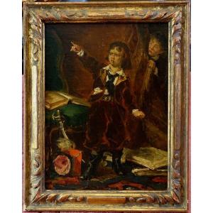 Edouard Agneessens 1870 - Le Jeune Samoïlov - Comédien Russe - Saint Petersbourg - 