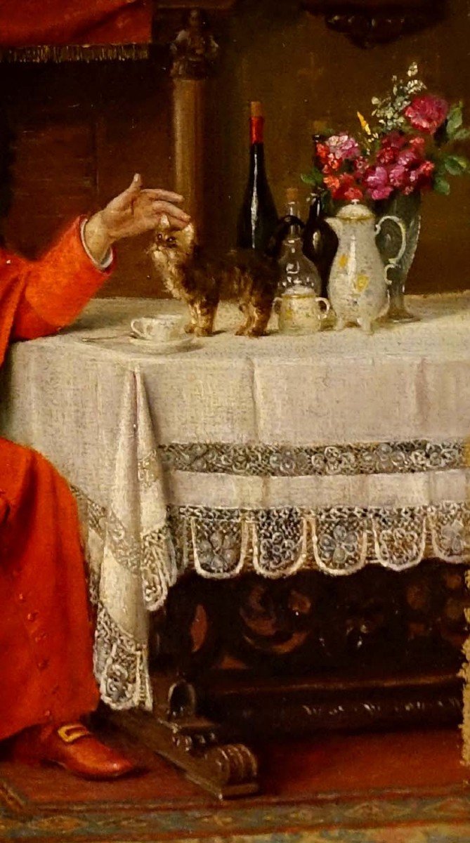 Victor Marais-milton - The Cardinal And The Kitten-photo-4