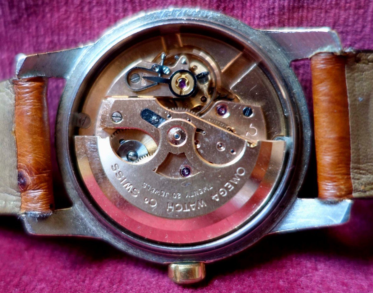 Omega Seamaster 1957 - Or Et Acier - Cal 501 Automatic --photo-5