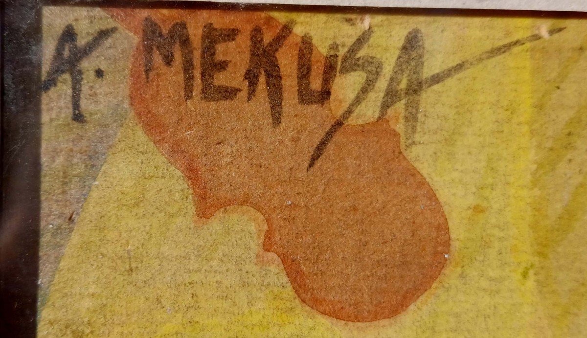 Angela Mekusa (1920-2004) - Composition Judaica 1950 --photo-4