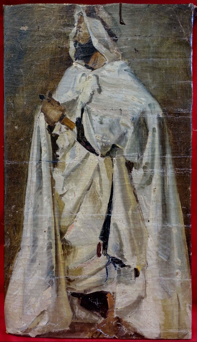Le B&eacute;douin 1910 &ndash; Peintre &agrave; Identifier --photo-2