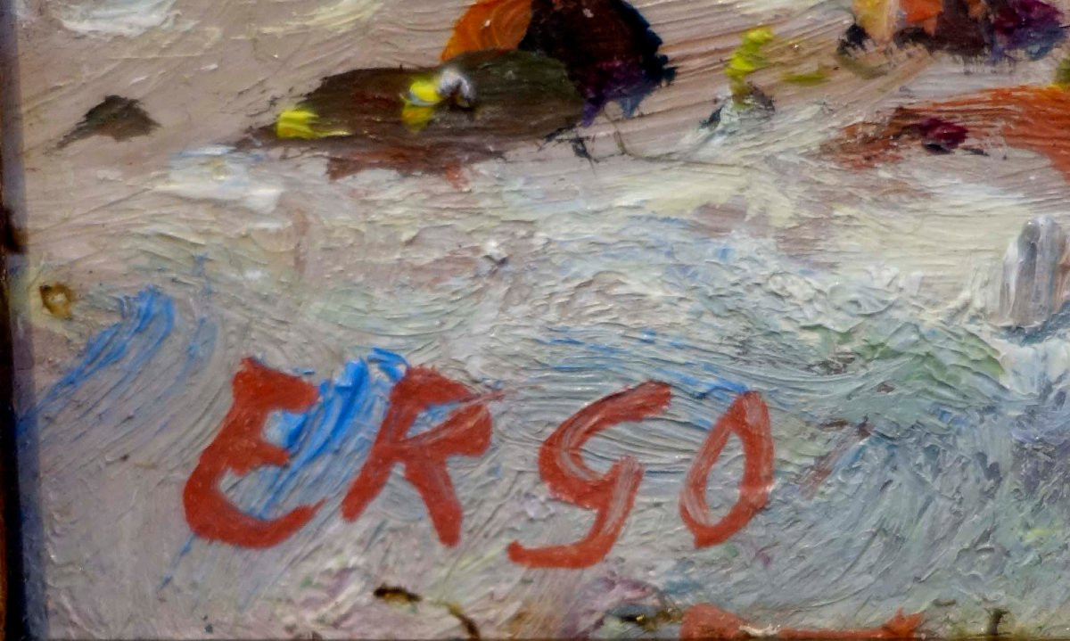 Ronald Ergo (1936-2024) - La Table  - Composition --photo-1