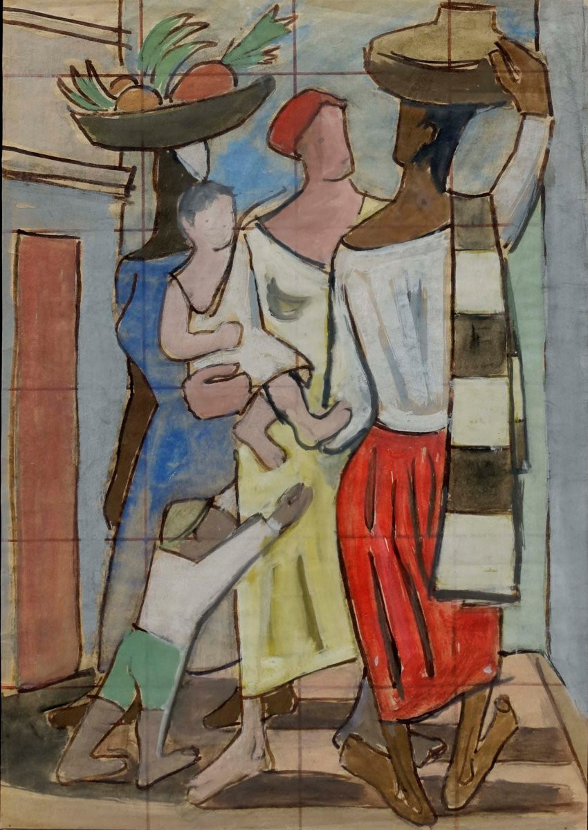 Caribbean 1960 - Painter To Identify --photo-2