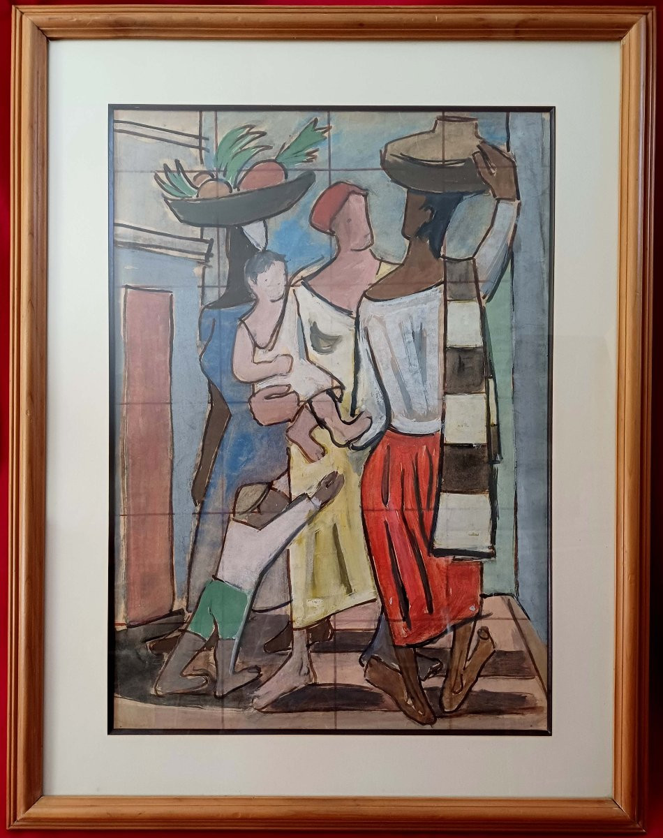 Caribbean 1960 - Painter To Identify --photo-4